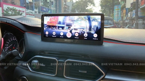 Màn hình DVD Android xe Mazda CX5 2017 - nay | Màn Bravigo nguyên khối